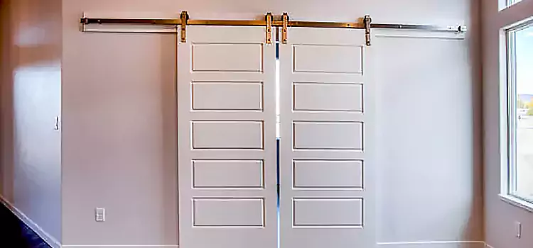 Glass Barn Door with Installation Hardware Kit West Fargo